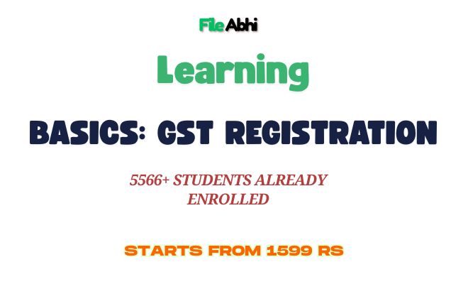 BASICS OF GST