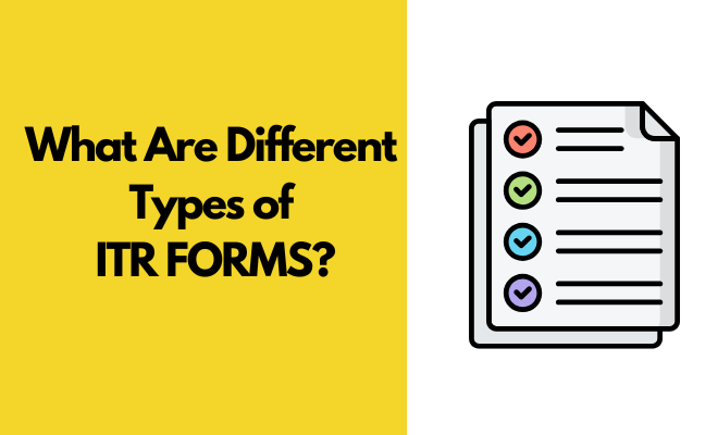 ITR FORMS