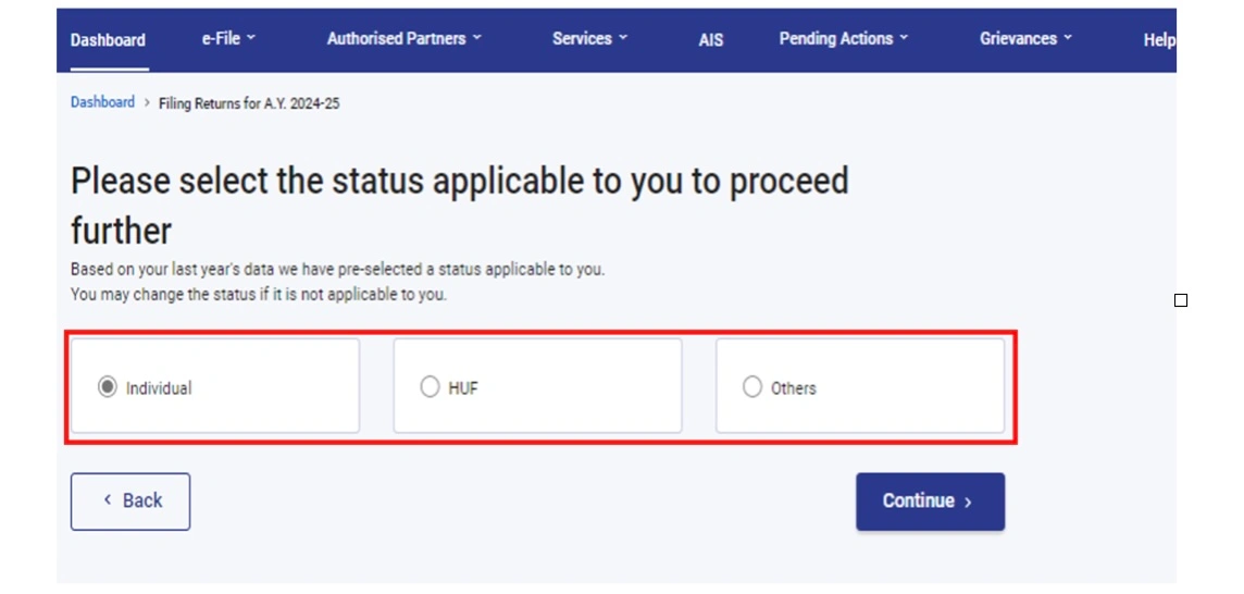 how to file itr 4