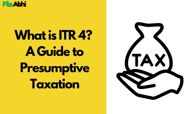 what is itr 4