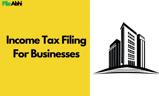 income tax filing businesses